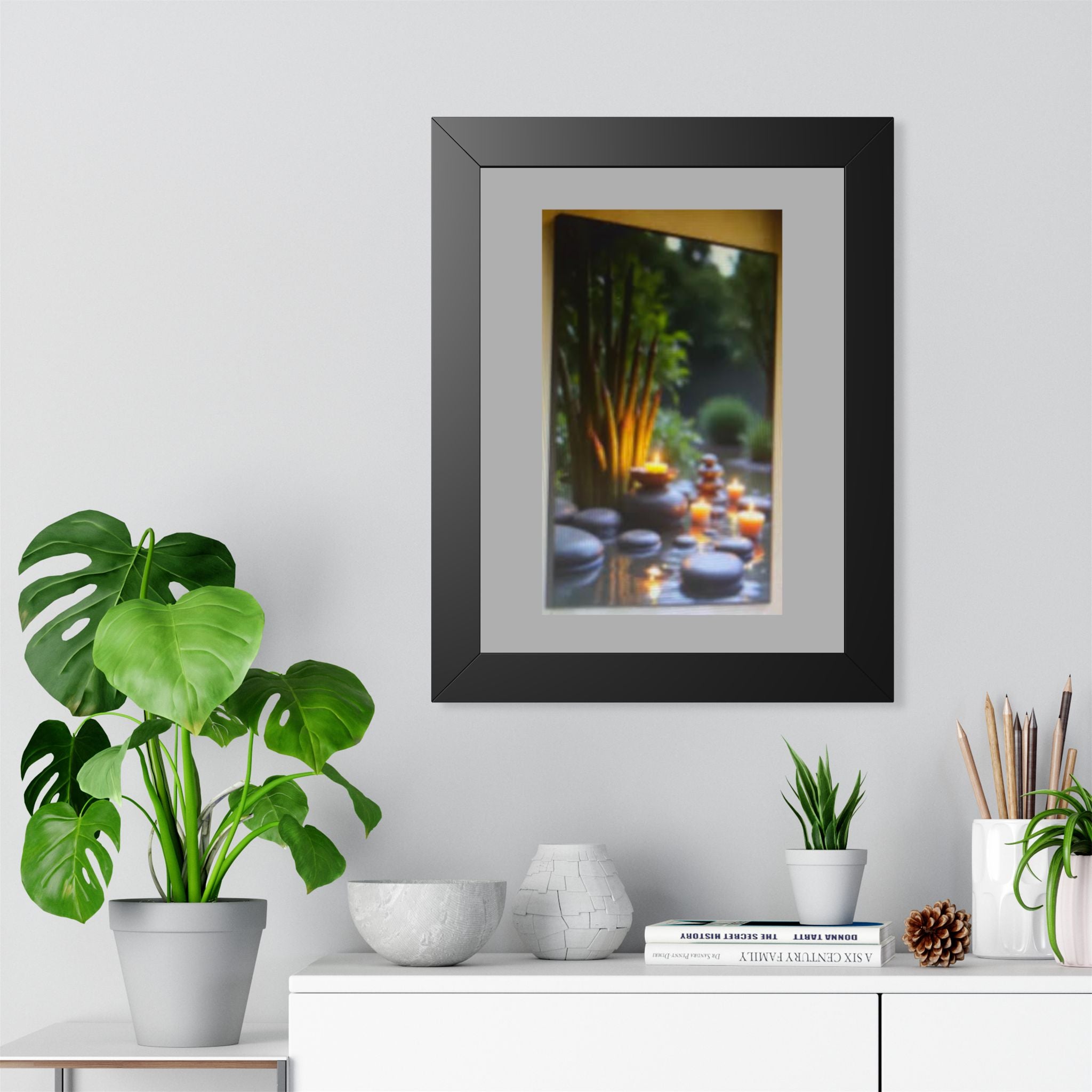 Custom Framed Vertical Art Poster | Museum-Grade