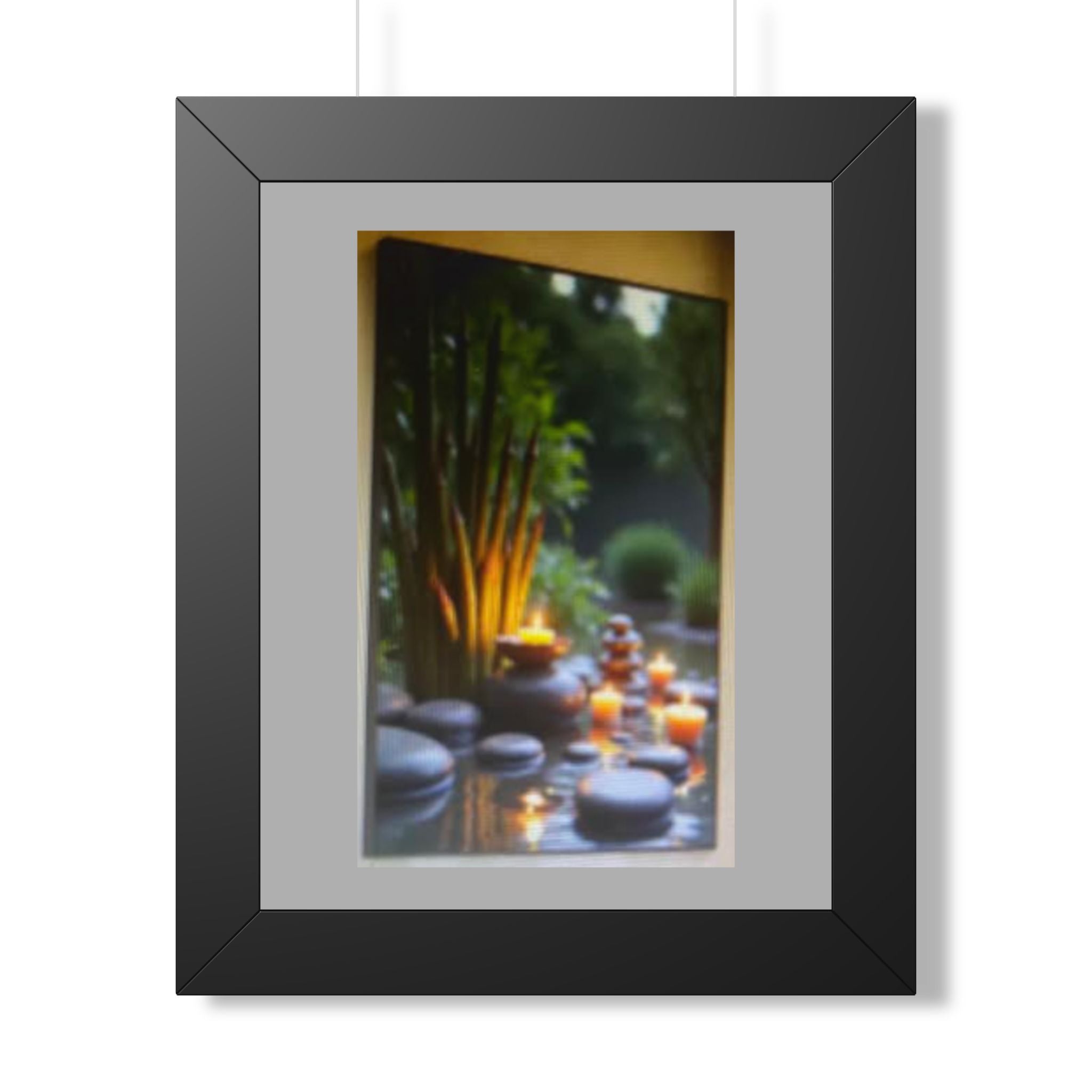 Custom Framed Vertical Art Poster | Museum-Grade