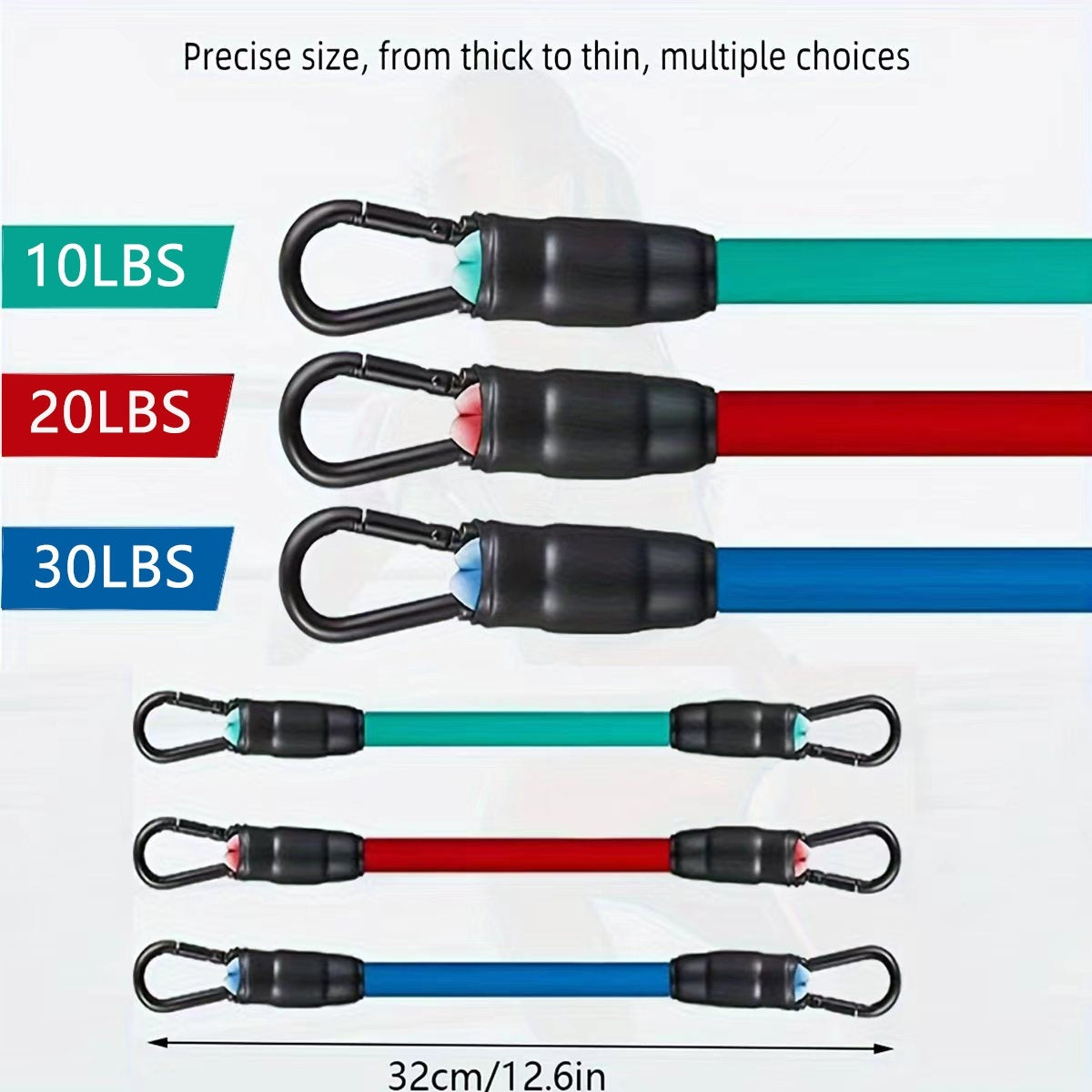 Ankle Ring Leggings Straps Gantry Ankle Foot Buckle Trainer Ankle Resistance Bands with Cuffs, Ankle Bands for Working Out, Ankle Resistance Band for Leg, Booty Workout Equipment for Kickbacks Hip Fitness Training, Exercise Bands for Butt Lift Women