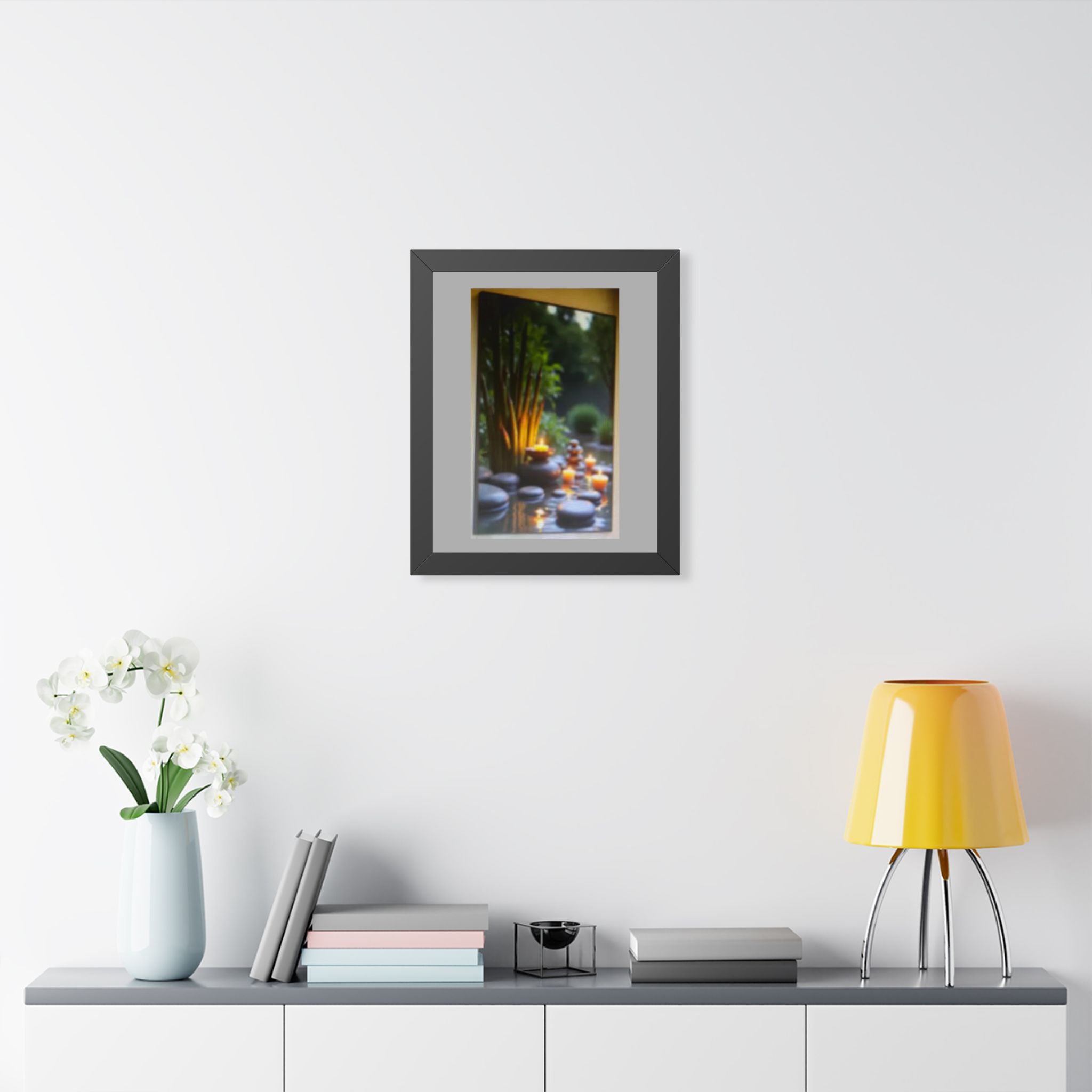 Custom Framed Vertical Art Poster | Museum-Grade