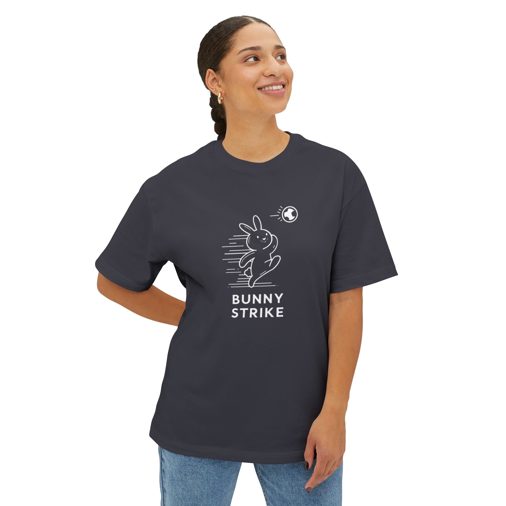 Custom Unisex Oversized Boxy Tee | Airlume Cotton