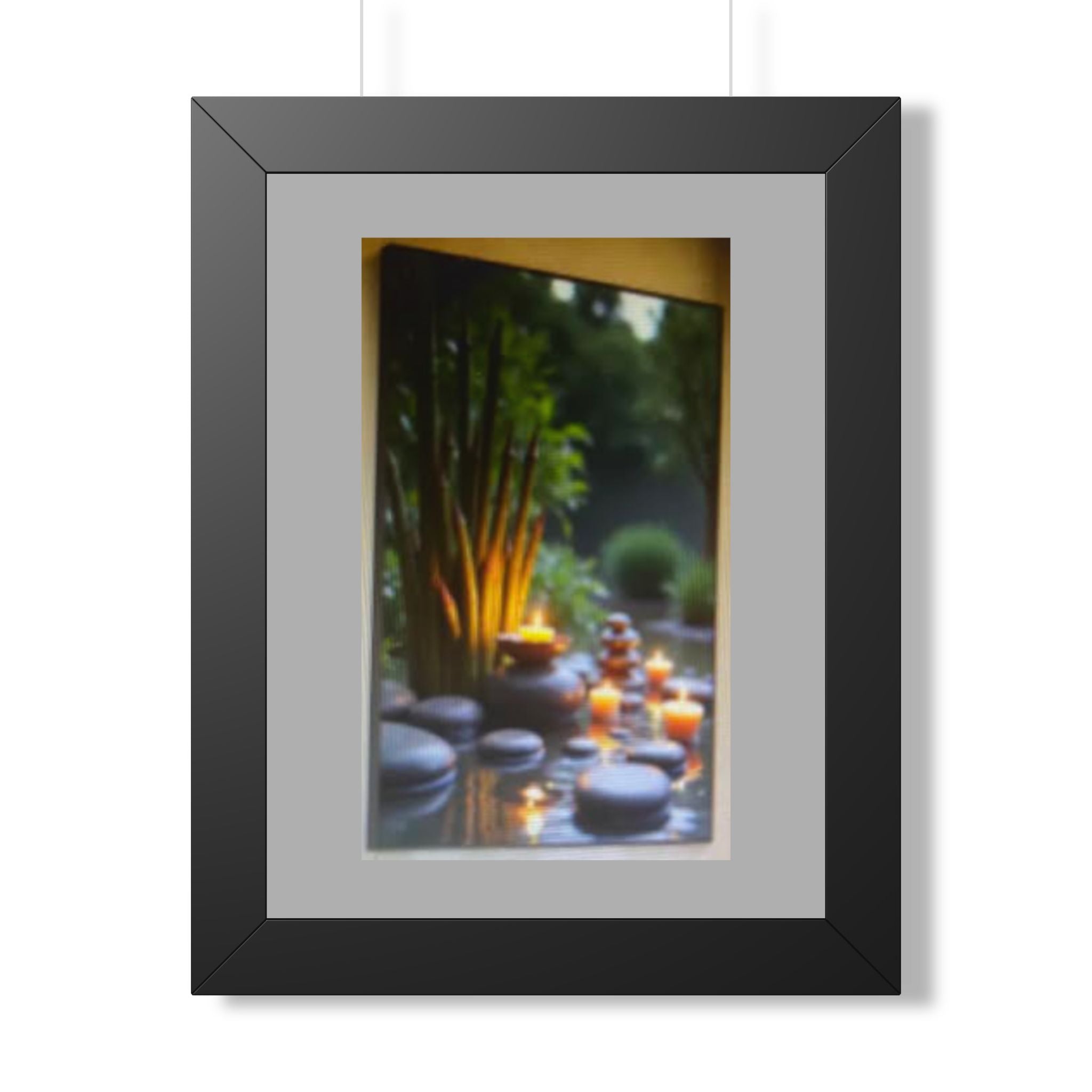 Custom Framed Vertical Art Poster | Museum-Grade