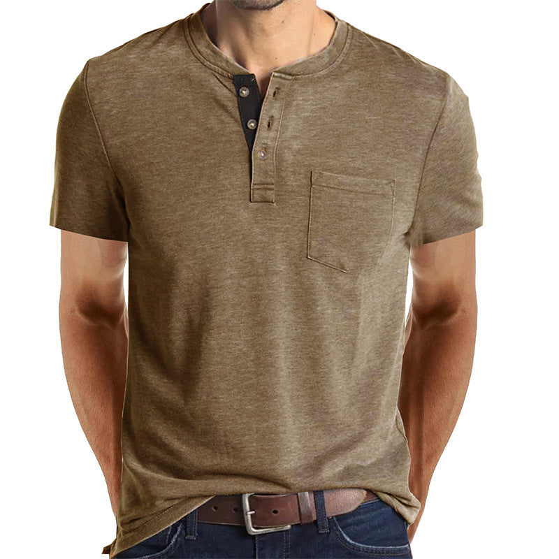 Men's Short Sleeve T-shirt Half Sleeve PoIo Shirt