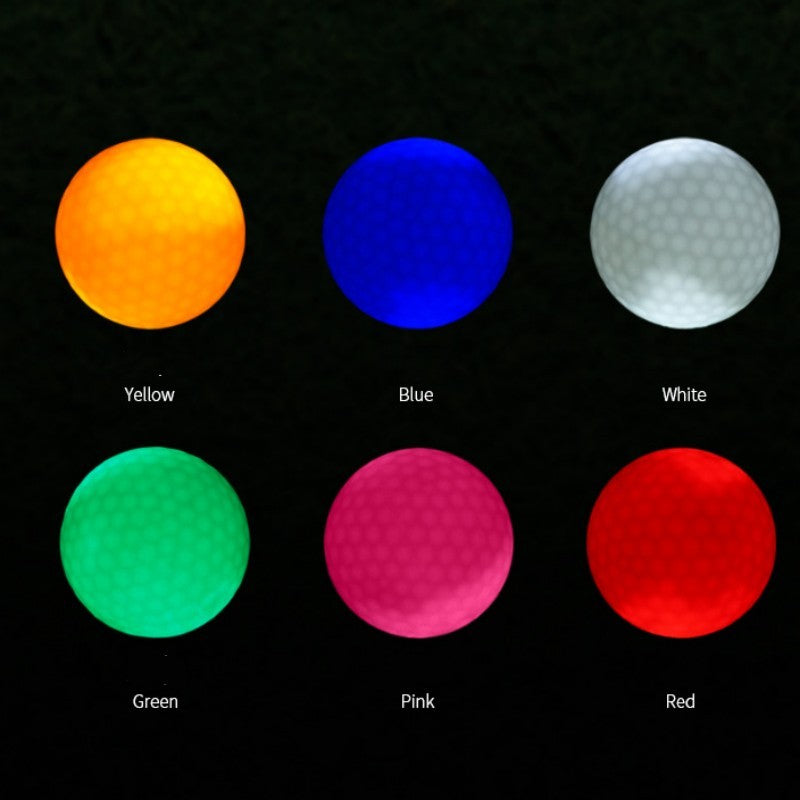 Led Golf Ball Flashing Ball Golf Supplies