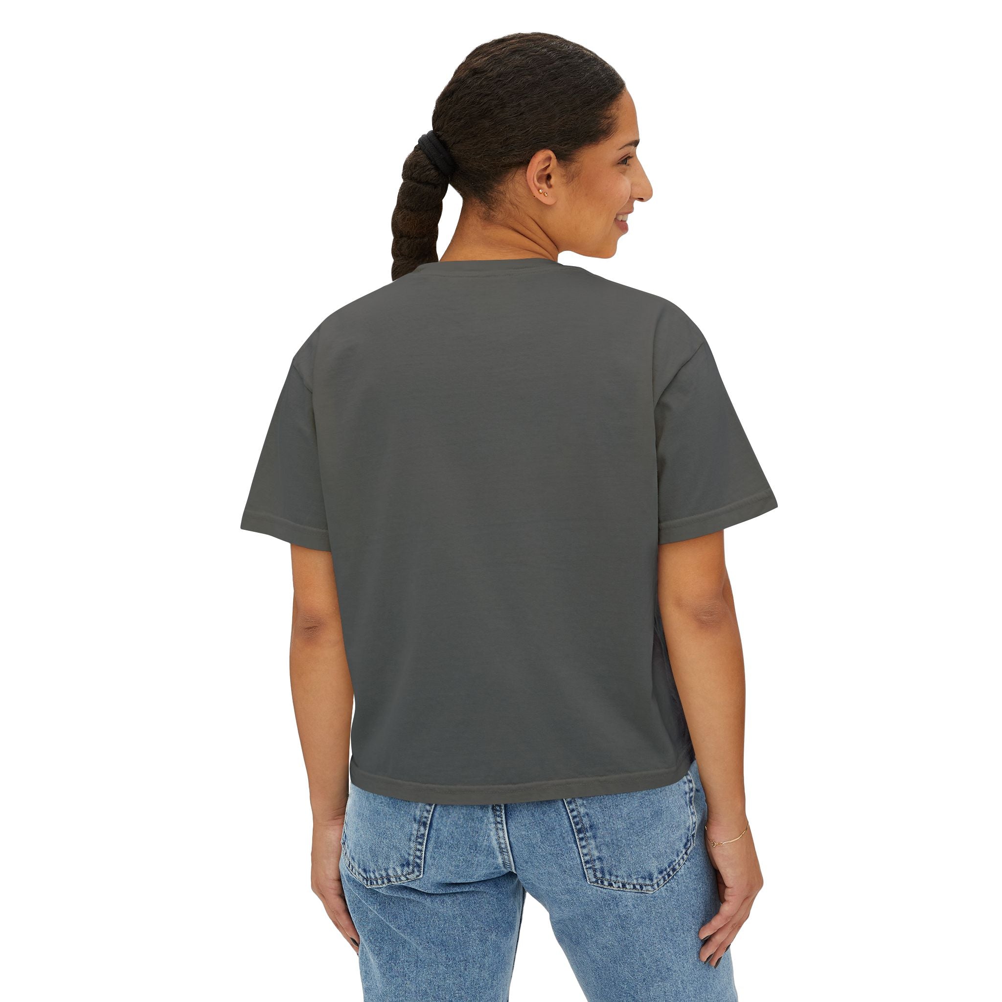Women's Oversized Boxy Custom Tee | Comfort Colors