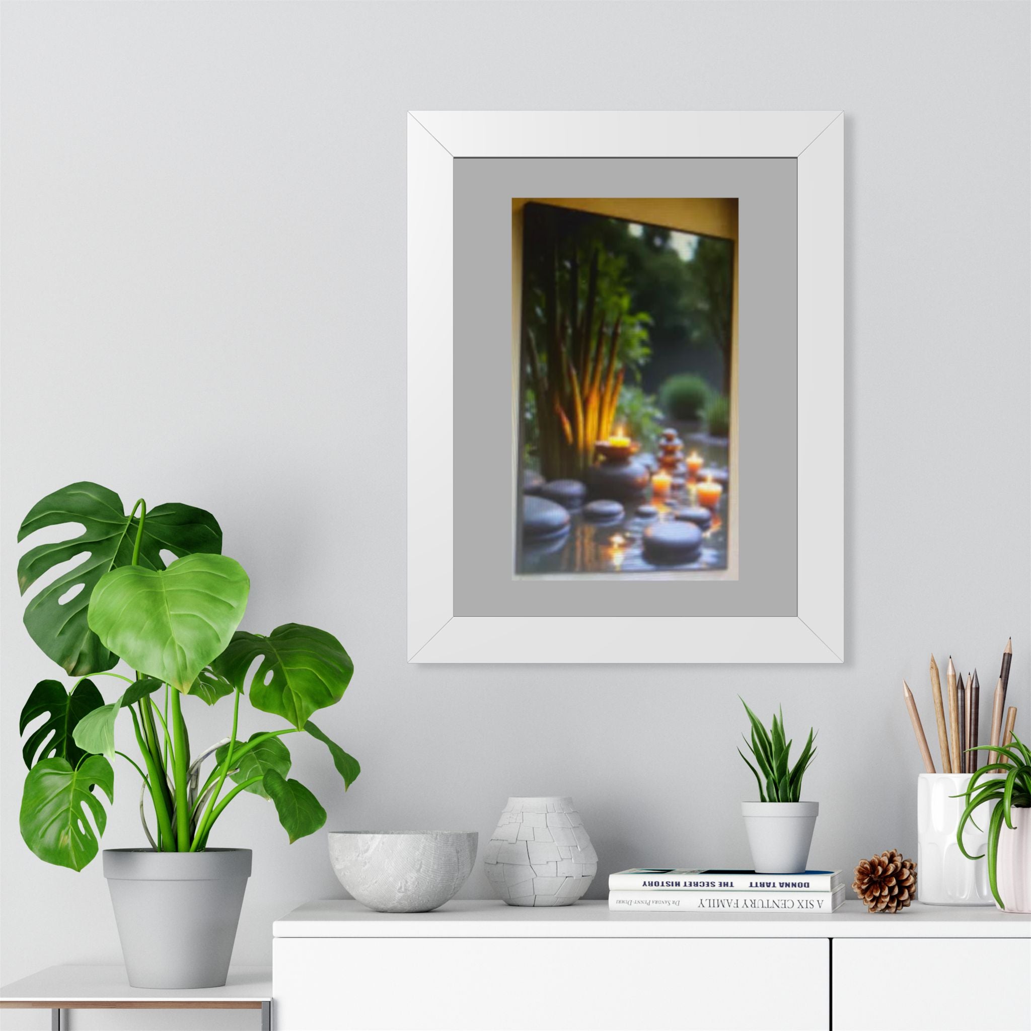 Custom Framed Vertical Art Poster | Museum-Grade