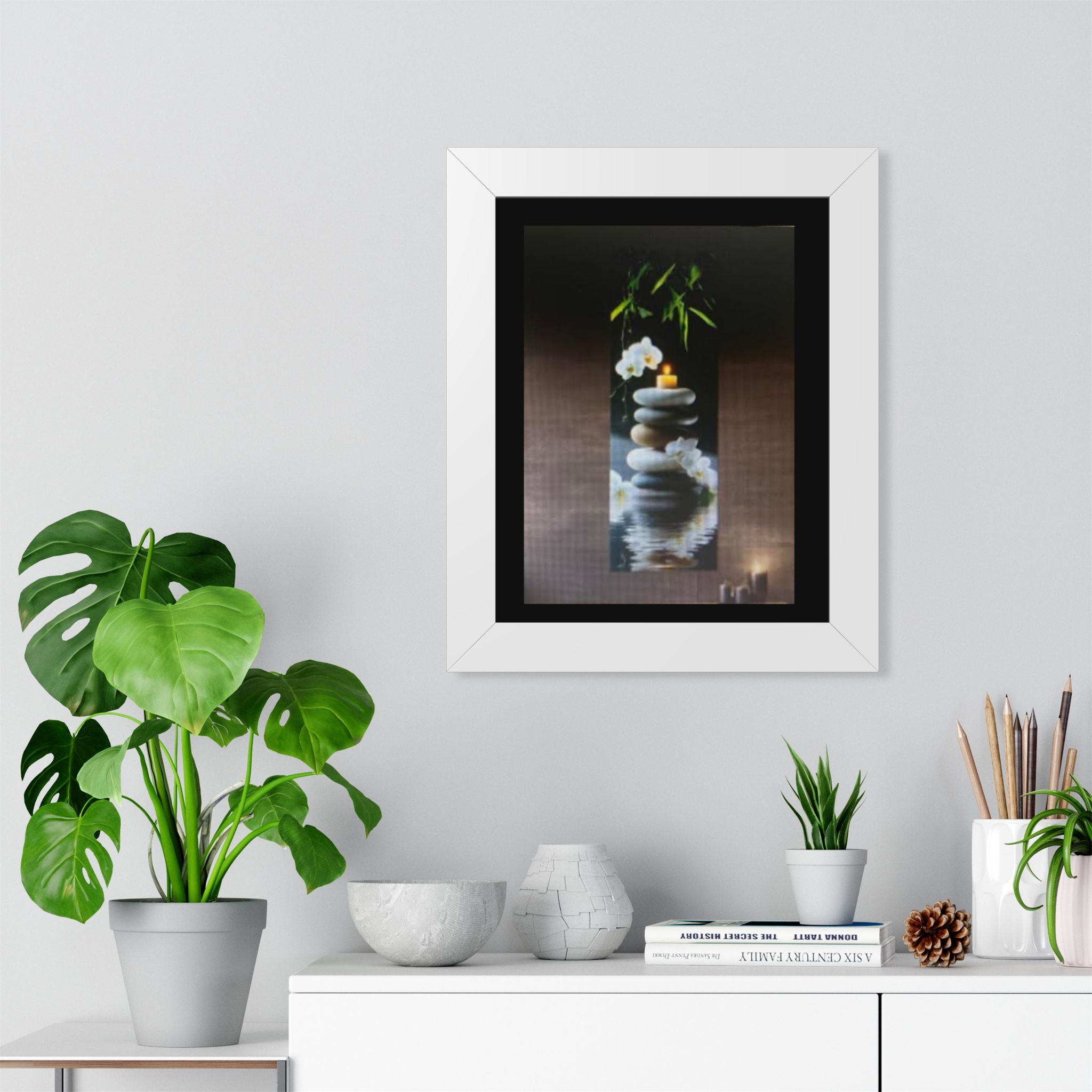 Custom Framed Vertical Art Poster | Museum-Grade