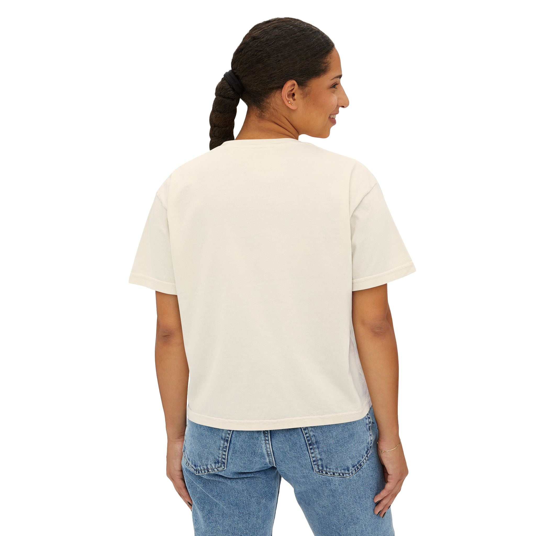 Women's Oversized Boxy Custom Tee | Comfort Colors