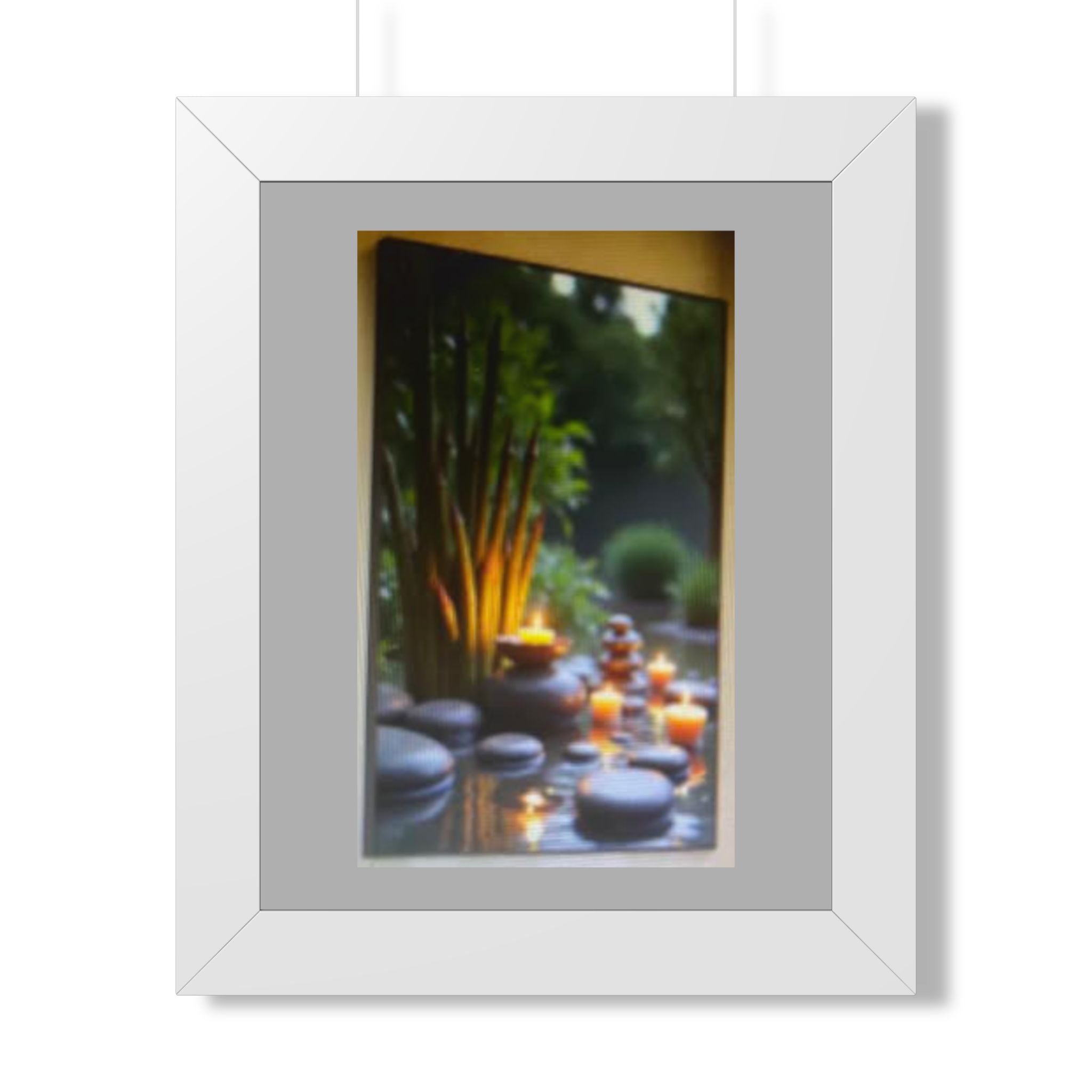 Custom Framed Vertical Art Poster | Museum-Grade