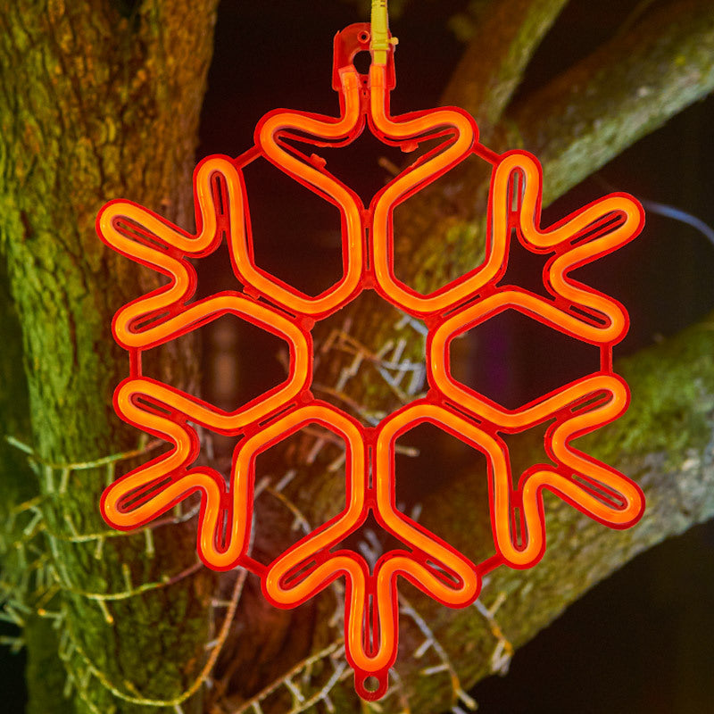 New Christmas Fashion LED Snowflake Light Waterproof Christmas Decoration