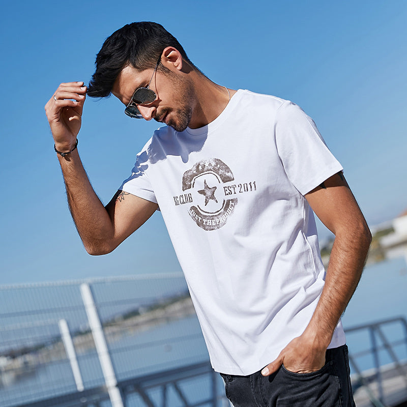 Men's short sleeve T-shirt