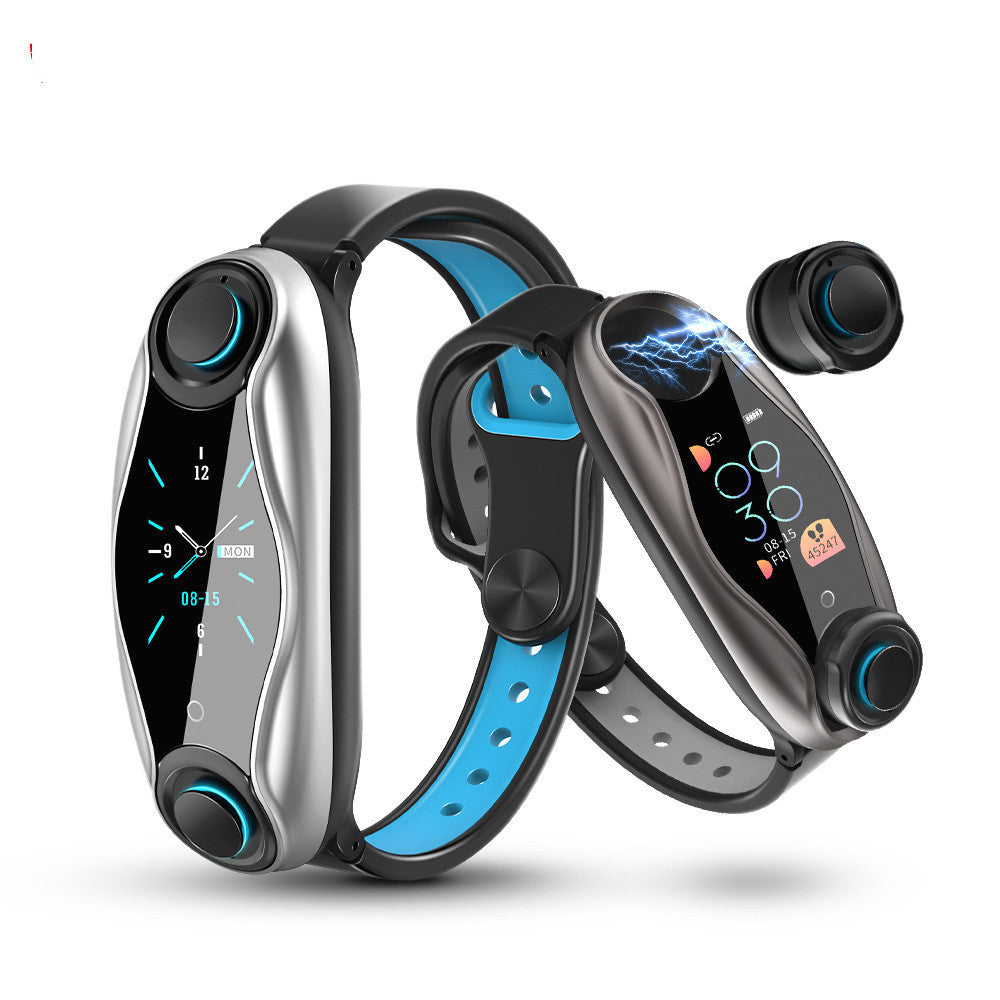 LEMFO LT04 dual Bluetooth headset bracelet