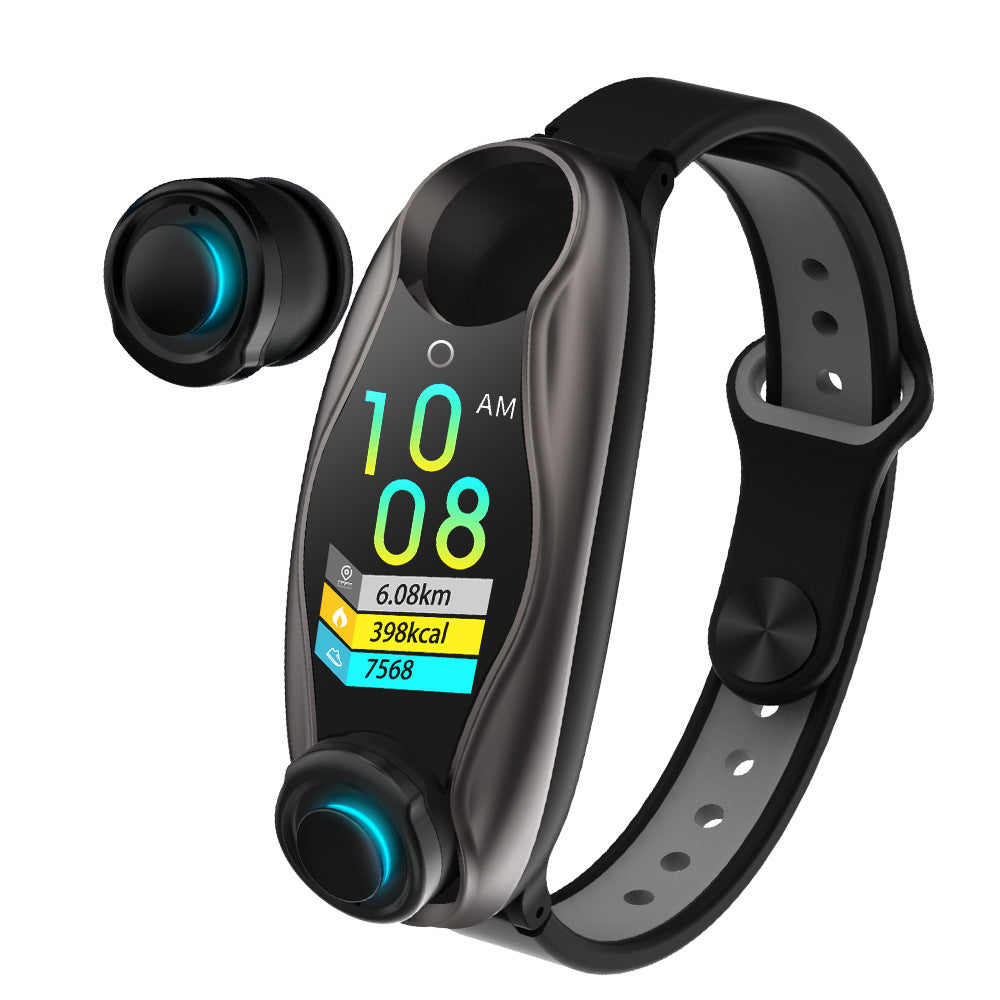 LEMFO LT04 dual Bluetooth headset bracelet