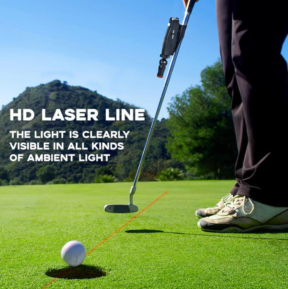 Golf Push Rod Laser Aiming Instrument Laser Sight