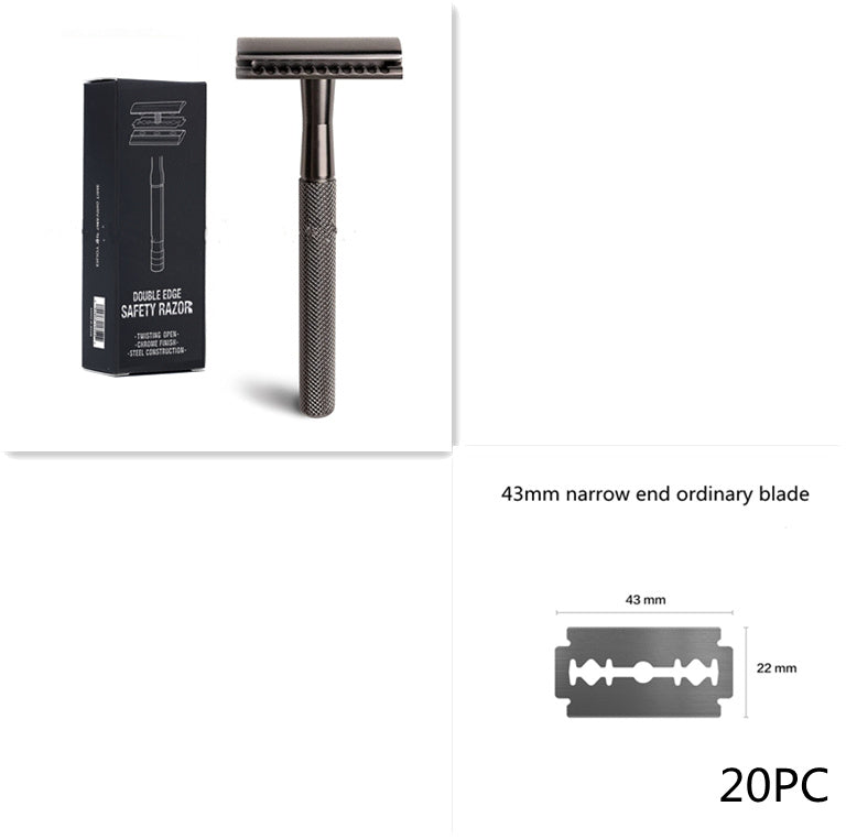 Manual vintage razor men's razor metal gift