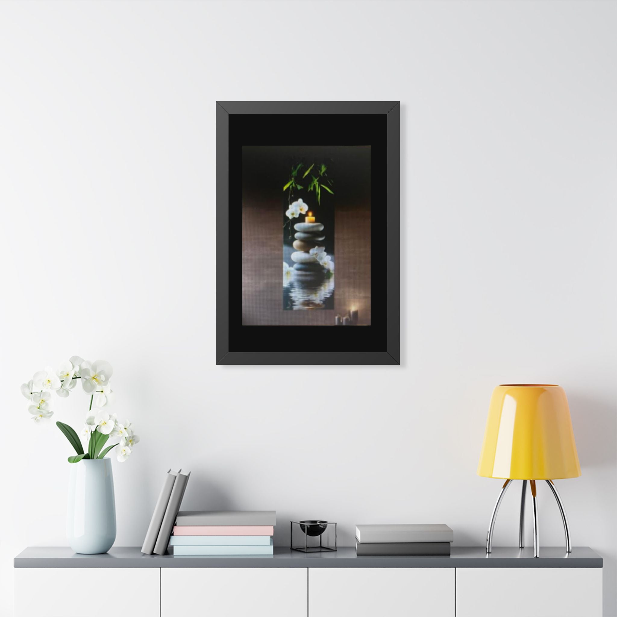 Custom Framed Vertical Art Poster | Museum-Grade