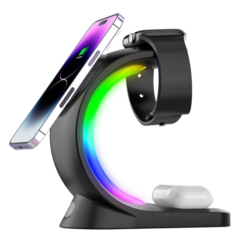 4 In 1 Magnetic Wireless Charger Fast Charging For Smart