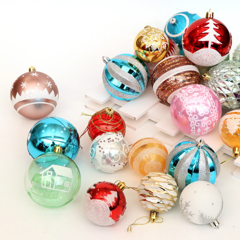 Christmas ball bright ball 6cm24 Christmas decorations, Christmas tree Christmas tree decoration