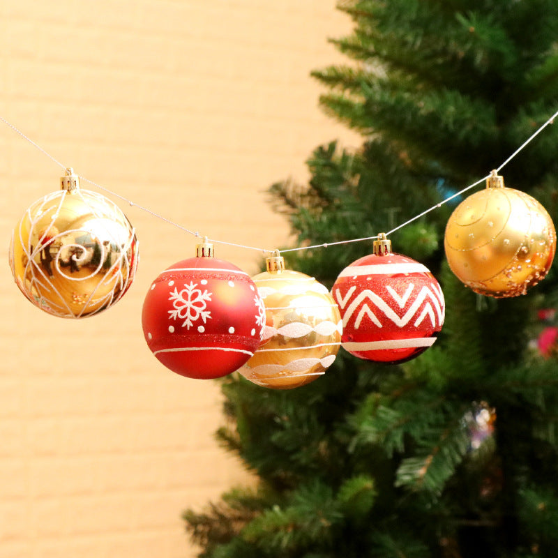 Christmas ball bright ball 6cm24 Christmas decorations, Christmas tree Christmas tree decoration