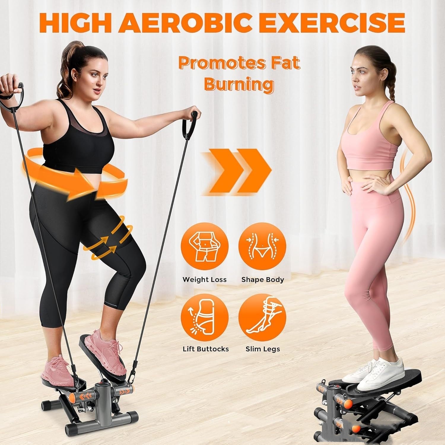 Mini Treadmill Home Walking Machine Hydraulic Fitness, Smart Home Gym Workout Cable Machine - U-Trainer, Full Body Strength Training, 220LBS Resistance, Portable Fitness Equipment, Replacing Dumbbell, Barbells,Resistance Band,Weight Set and More