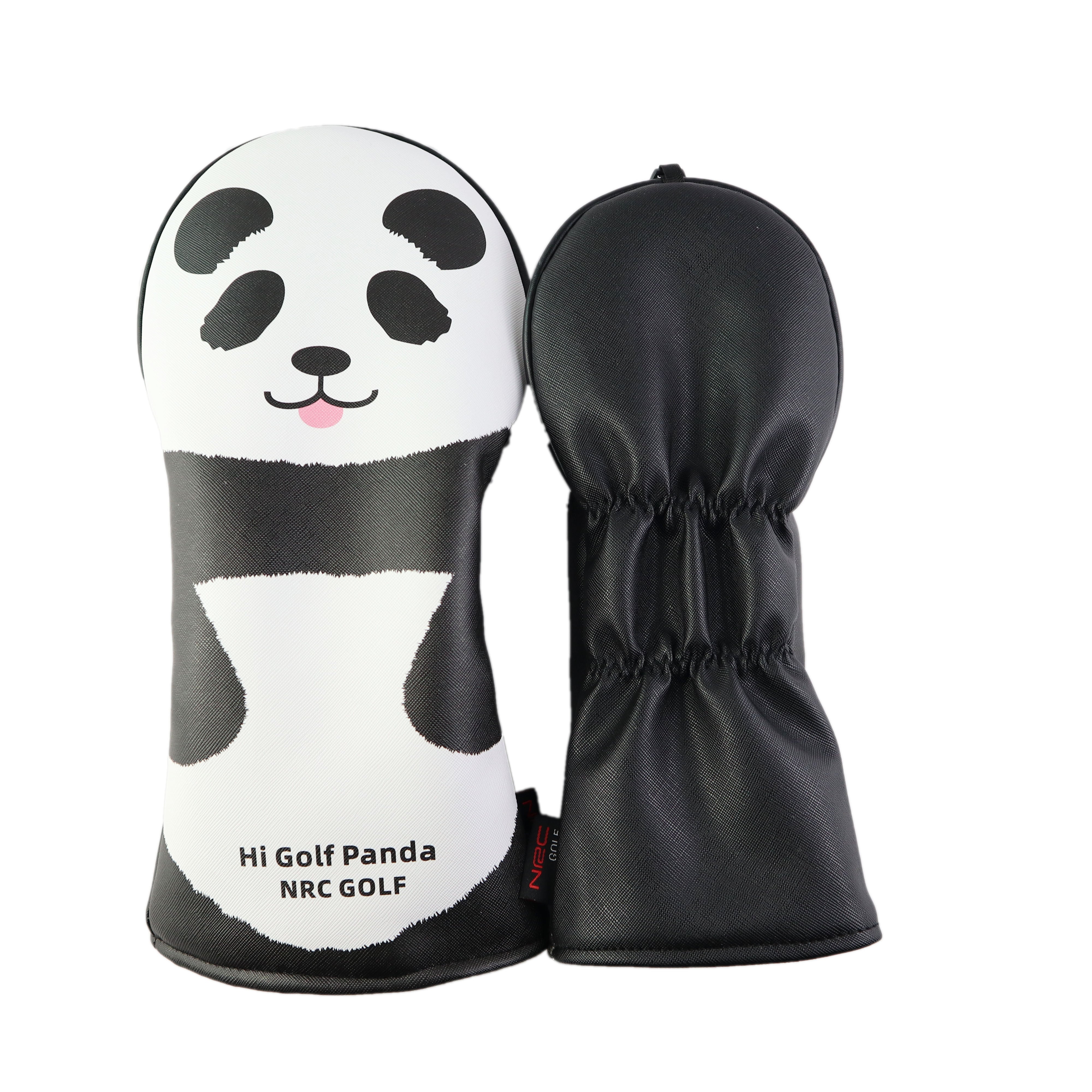 Golf Wood Cover Panda Cartoon Protective Cover