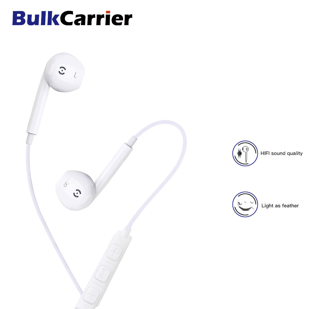 Wired earbuds voice headset