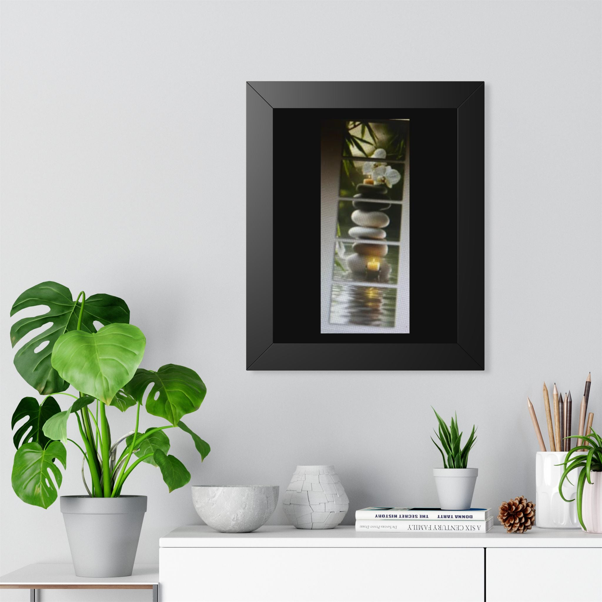 Custom Framed Vertical Art Poster | Museum-Grade
