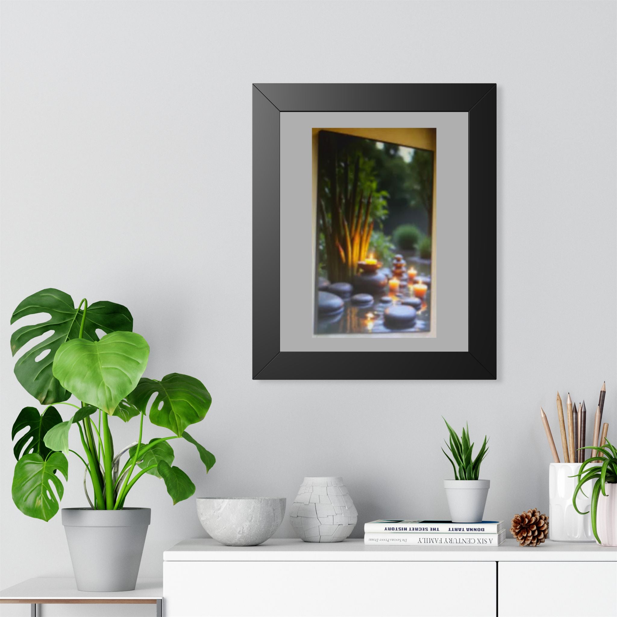 Custom Framed Vertical Art Poster | Museum-Grade