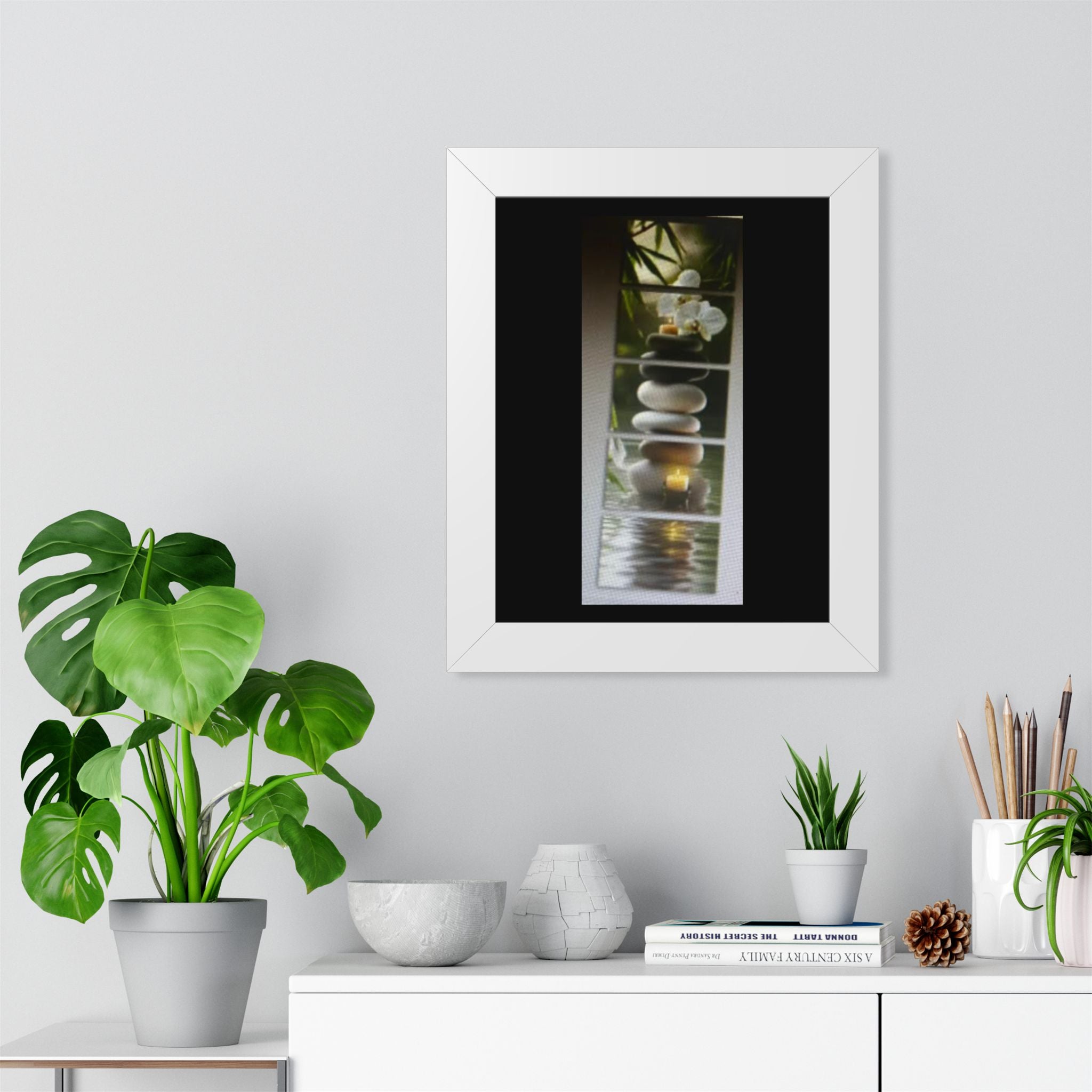 Custom Framed Vertical Art Poster | Museum-Grade