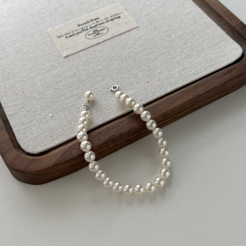 Women's Pearl S925 Sterling Silver Bracelet