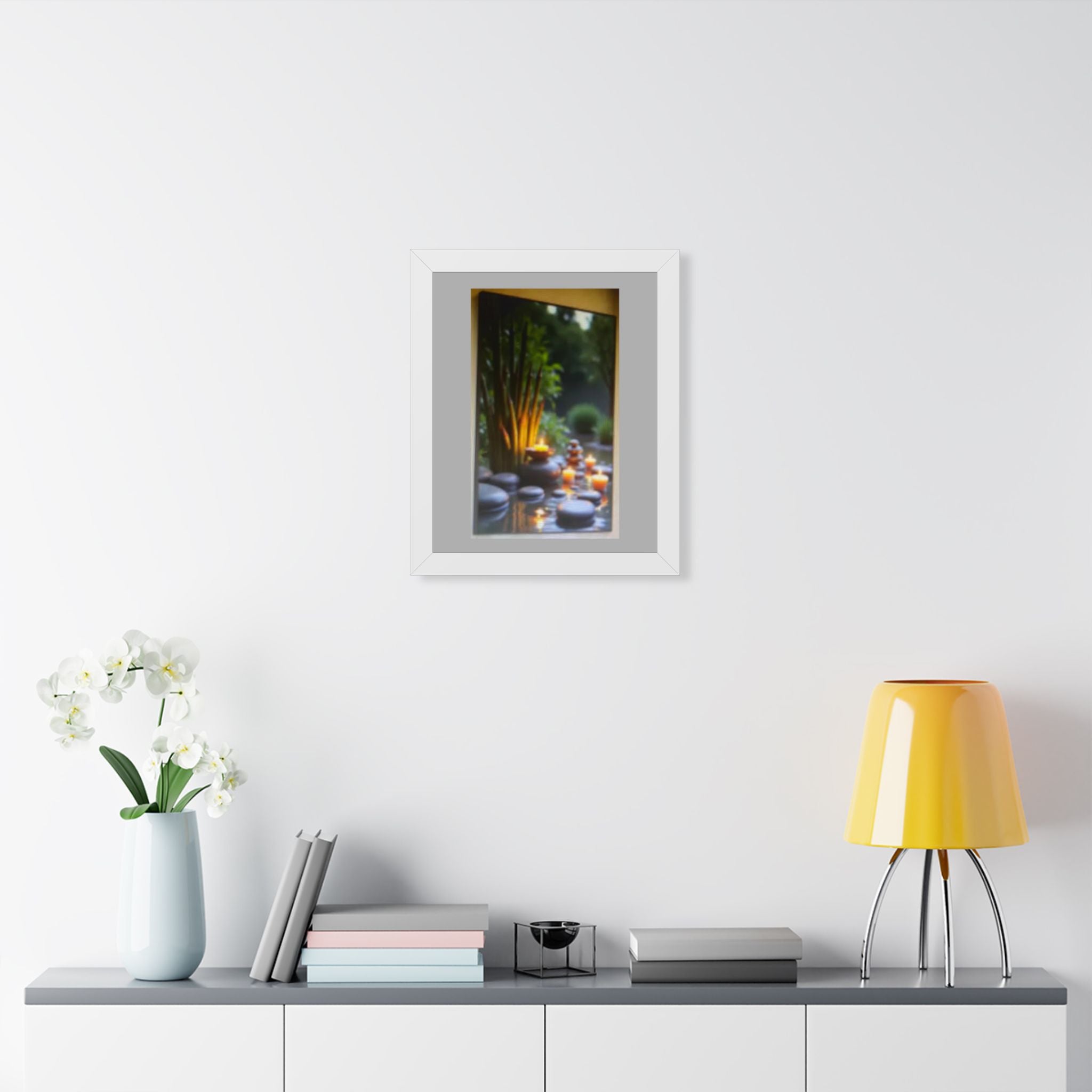 Custom Framed Vertical Art Poster | Museum-Grade