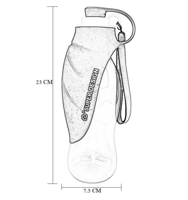 Pet Portable Drinking Cup For Dog Water Bottle