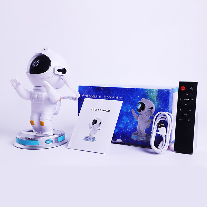 Exit Astronaut Starlight Projection Lamp Northern Lights Galaxy Projector With Remote Control - Bluetooth Speaker And Timer