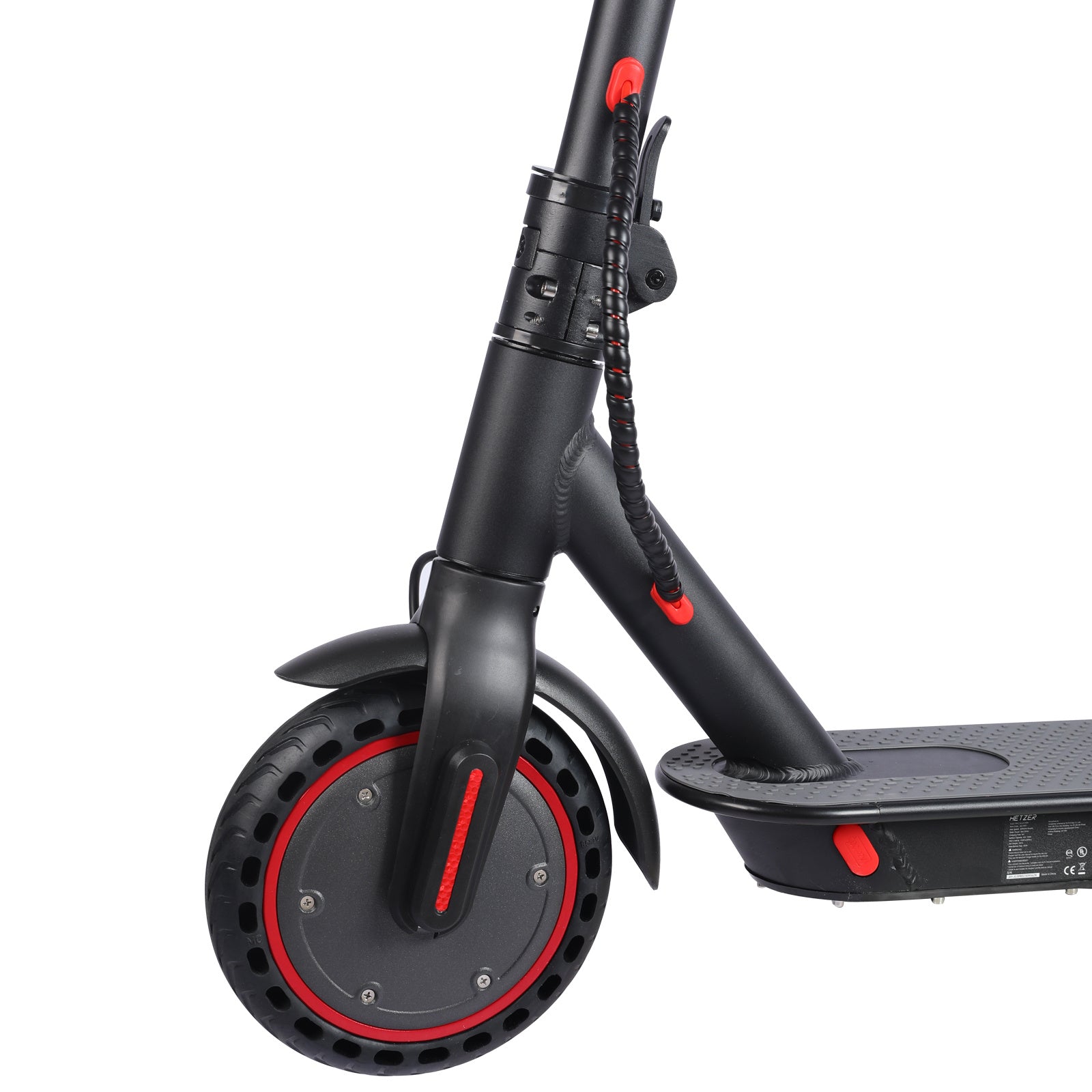 Electric Scooter Motor Power 350W Battery Capacity 36V 10.4Ah Tire Size 8'5inches Max Speed 25-30KM