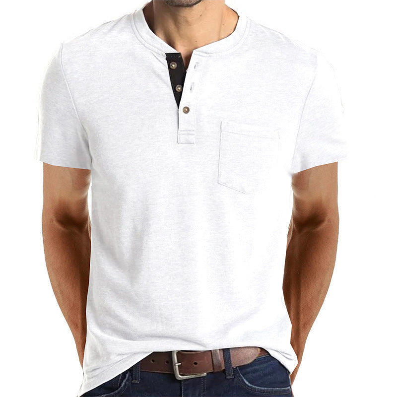 Men's Short Sleeve T-shirt Half Sleeve PoIo Shirt