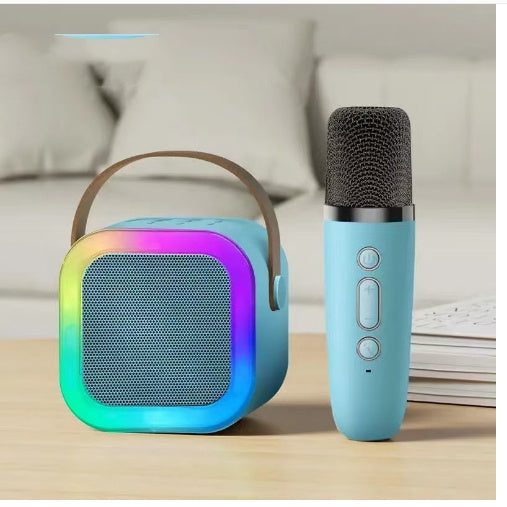 RGB Wireless Bluetooth Audio With Light Series Microphones Karafun Premium Songs for All Ages