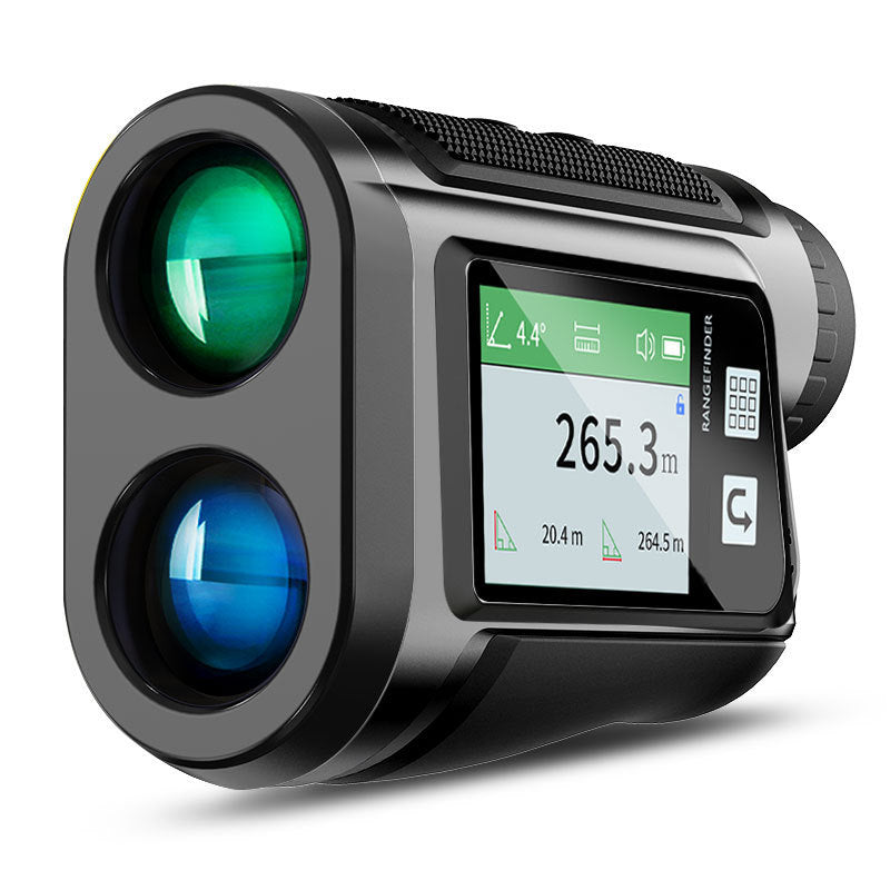 Charging Touch Screen Golf Laser Rangefinder Telescope Voice Broadcast Height Measuring Angle